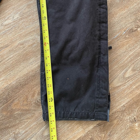 Walls Work Wear Insulated Black Men Size Large Short Used - Picture 7 of 12